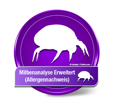 Milbenanalyse Allergennachweis Erweitert