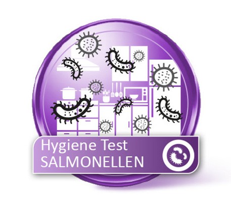 SALMONELLEN Kühlschrank Hygiene Test