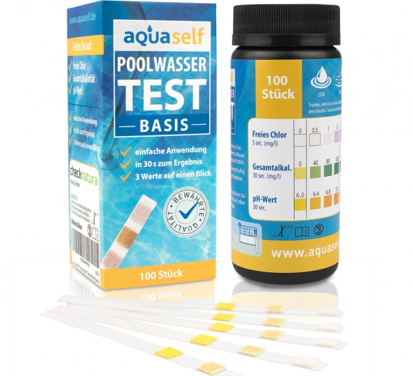 aquaself Pool Wasserteststreifen Basis