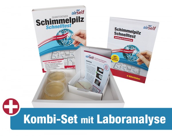 2-in-1 Schimmeltest Raumluft