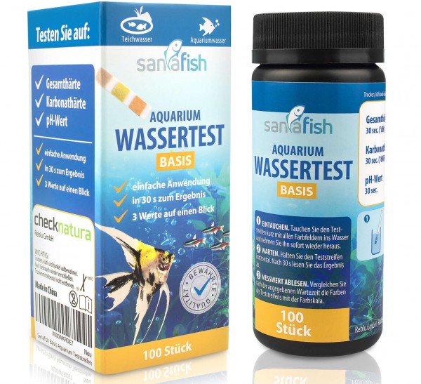 sanafish Aquarium Wasserteststreifen
